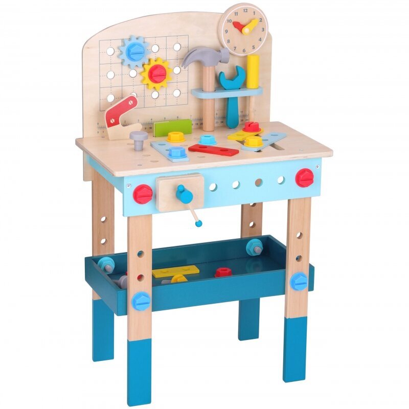 Koka DIY galds Tooky Toy цена и информация | Rotaļlietas zēniem | 220.lv