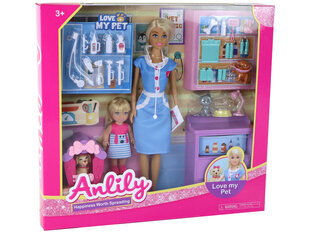 Lelle veterinārārsts Anlily, zils cena un informācija | Rotaļlietas meitenēm | 220.lv