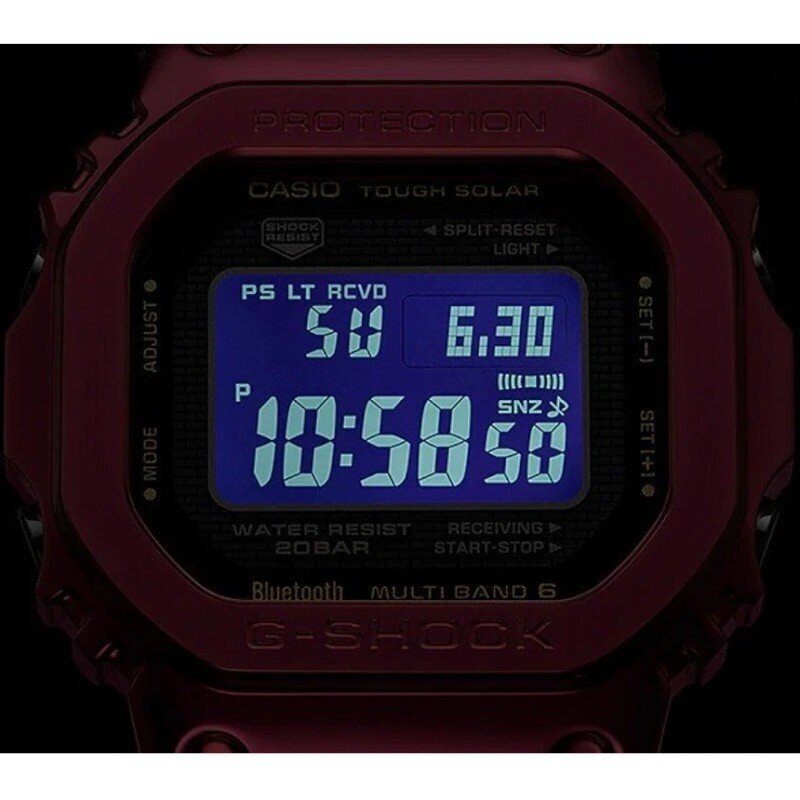 Pulkstenis sievietēm Casio G-Shock GMW-B5000RD-4ER cena un informācija | Sieviešu pulksteņi | 220.lv