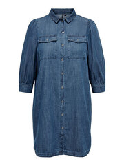 Платье женское CARFELICA Regular Fit 15281042 Medium Blue Denim цена и информация | Платья | 220.lv