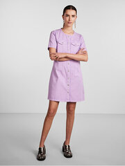 Sieviešu kleita PCTARA Regular Fit 17133341 Purple Rose cena un informācija | Kleitas | 220.lv
