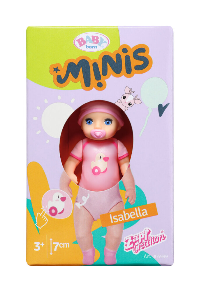 Lelle Minis Baby born cena un informācija | Rotaļlietas meitenēm | 220.lv