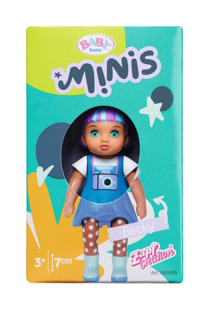 Lelle Minis Baby born цена и информация | Rotaļlietas meitenēm | 220.lv