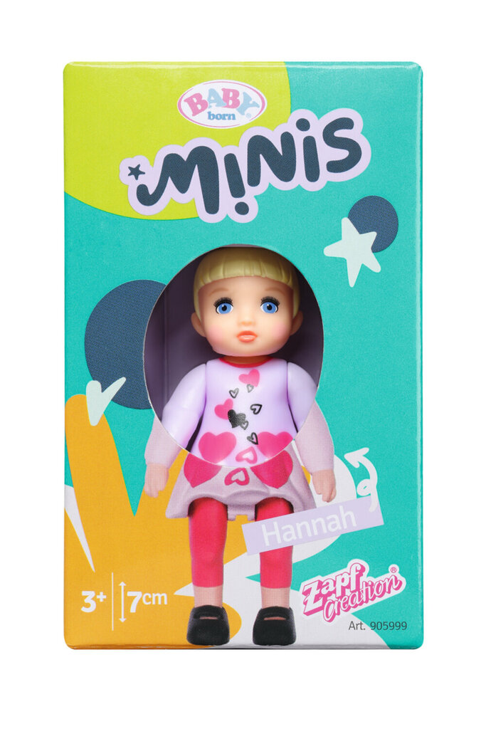 Lelle Minis Baby born cena un informācija | Rotaļlietas meitenēm | 220.lv