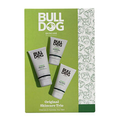Набор для ухода за лицом Bulldog Original Skincare Trio Set для мужчин: увлажняющий крем, 100 мл + средство для умывания лица, 100 мл + гель для бритья, 175 мл цена и информация | Кремы для лица | 220.lv