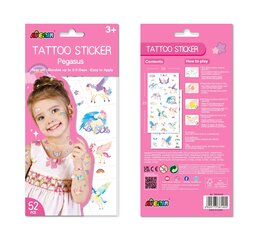 AVENIR Tetovējumu uzlīmes: Pēgass цена и информация | Развивающие игрушки | 220.lv