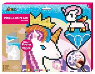 Radošs komplekts pikseļu māksla Vienradzis, Avenir cena un informācija | Attīstošās rotaļlietas | 220.lv