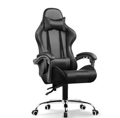 Spēļu krēsls, melns цена и информация | Офисные кресла | 220.lv