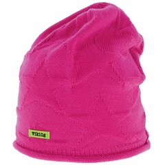 Cepure meitenēm Viking Latika 201/23/4567/46 20123456746, rozā cena un informācija | Cepures, cimdi, šalles meitenēm | 220.lv
