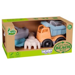 Smilšu komplekts ar auto Woopie, 7 gab. cena un informācija | Ūdens, smilšu un pludmales rotaļlietas | 220.lv