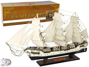 Kolekcionējamā kuģa modelis Suomen Joutsen, brūns cena un informācija | Rotaļlietas zēniem | 220.lv