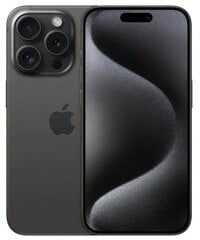 Apple iPhone 15 Pro Max 256GB Black Titanium cena un informācija | Mobilie telefoni | 220.lv