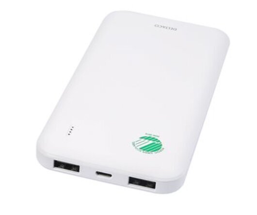 Deltaco Nordic Swan PB-S1000 10 000mAh cena un informācija | Lādētāji-akumulatori (Power bank) | 220.lv