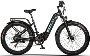 Электровелосипед Gunai GN26 Step-Through, черный цена и информация | Электровелосипеды | 220.lv