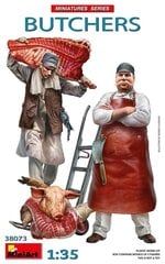 Līmējošais modelis MiniArt 38073 Butchers 1/35 cena un informācija | Līmējamie modeļi | 220.lv