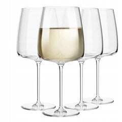 Baltā vīna glāžu komplekts, 4 gab., 480 ml cena un informācija | Glāzes, krūzes, karafes | 220.lv