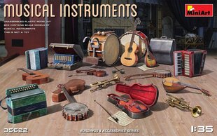 Miniart - Musical Instruments, 1/35, 35622 цена и информация | Склеиваемые модели | 220.lv