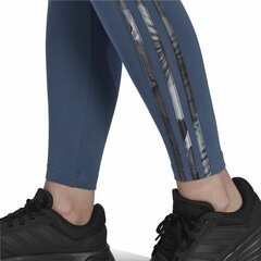 Sieviešu Sporta legingi Adidas Loungewear Essentials 3 Stripes Zils цена и информация | Спортивная одежда для женщин | 220.lv