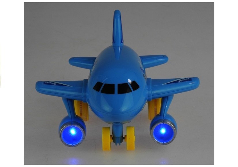 Lidmašīna ar skaņas un gaismas efektiem, 6gb. цена и информация | Rotaļlietas zīdaiņiem | 220.lv