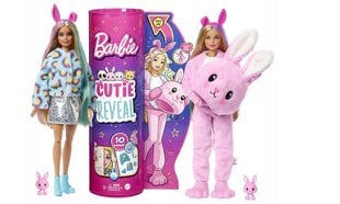 Кукла-кролик Barbie Cutie Reveal Set цена и информация | Игрушки для девочек | 220.lv