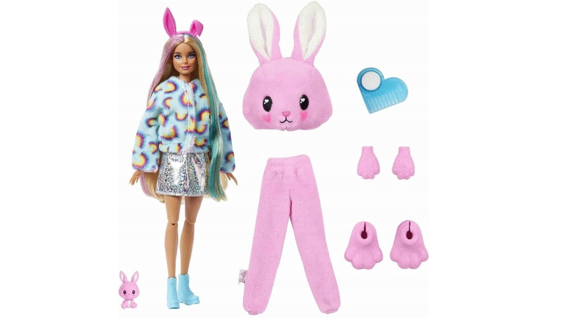 Komplekts Barbie Cutie Reveal Bunny Doll cena un informācija | Rotaļlietas meitenēm | 220.lv