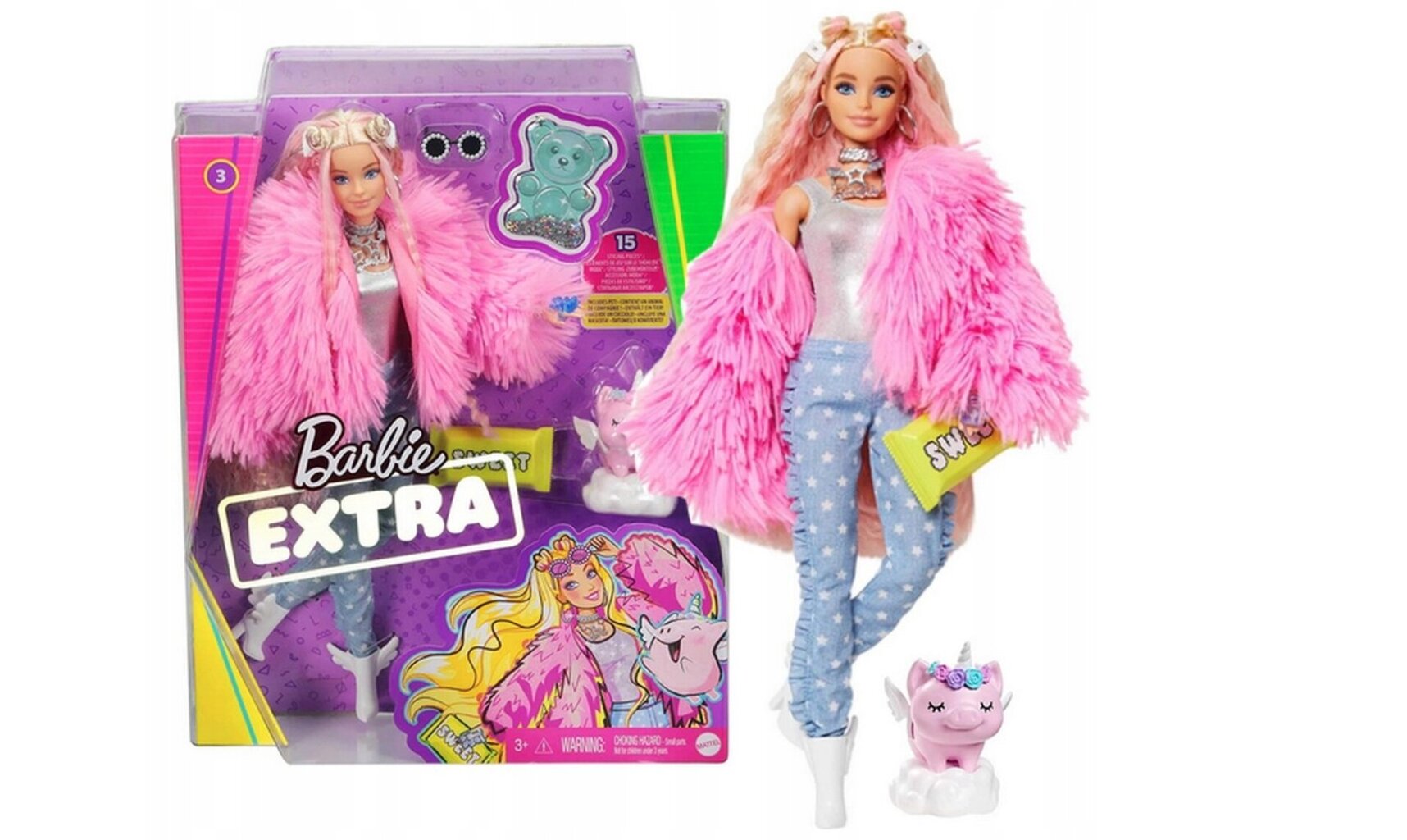 Lelles Barbie Extra komplekts цена и информация | Rotaļlietas meitenēm | 220.lv