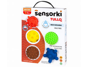 Krāsu sensorās bumbiņas Tullo, 5 gab. cena un informācija | Rotaļlietas zīdaiņiem | 220.lv