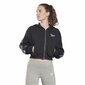 Sieviešu Sporta Jaka Reebok Tape Pack Full Zip Melns cena un informācija | Jakas sievietēm | 220.lv