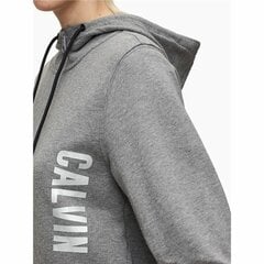 Женская спортивная куртка Calvin Klein Full Zip Темно-серый цена и информация | Женские толстовки | 220.lv
