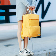 Рюкзак складной Duravire, желтый, 29x39x18 см цена и информация | Рюкзаки и сумки | 220.lv