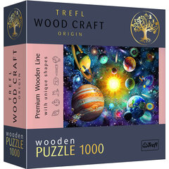 Puzle Trefl Wood Saules sistēma, 1000 d. cena un informācija | Puzles, 3D puzles | 220.lv