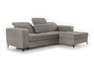 Labās puses stūra dīvāns Bogart Belavio, brūns cena un informācija | Stūra dīvāni | 220.lv