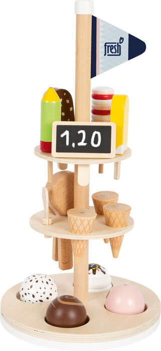Koka saldējuma salona stends Small Foot цена и информация | Rotaļlietas meitenēm | 220.lv