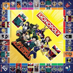 Galda spēle Monopols Winning Moves My Hero Academia, EN цена и информация | Настольные игры, головоломки | 220.lv