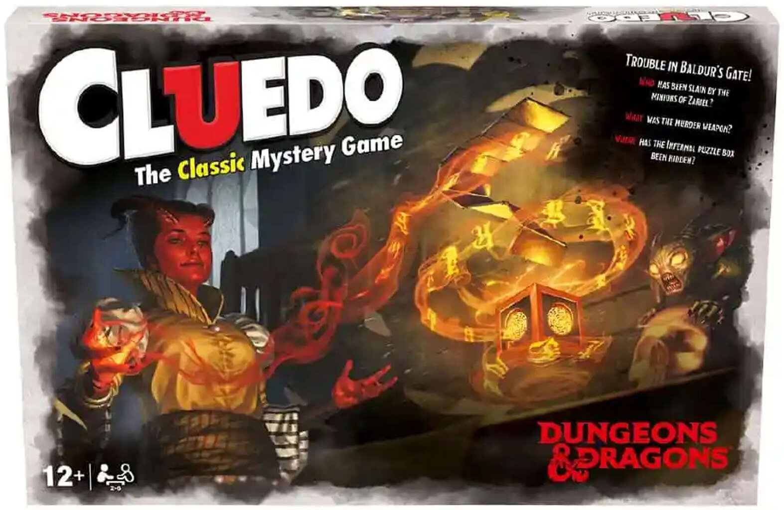 Sociālā detektīvspēle Winning Moves Cluedo Dungeons & Dragons, EN cena un informācija | Galda spēles | 220.lv