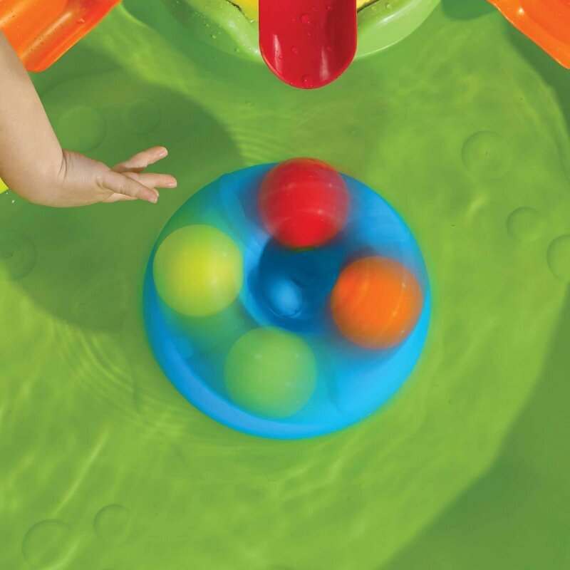 Bērnu ūdens galds ar bumbiņām Step2, zaļš cena un informācija | Ūdens, smilšu un pludmales rotaļlietas | 220.lv