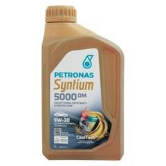 Petronas Syntium 5000 DM 5W-30 SW motoreļļa, 1L cena un informācija | Motoreļļas | 220.lv