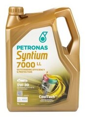 Моторное масло Petronas Syntium 7000 LL 0W-30, 5л. цена и информация | Моторное масло | 220.lv