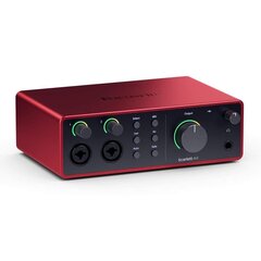 Звуковая карта Focusrite Scarlett 4i4 4th Gen цена и информация | Звуковые карты | 220.lv