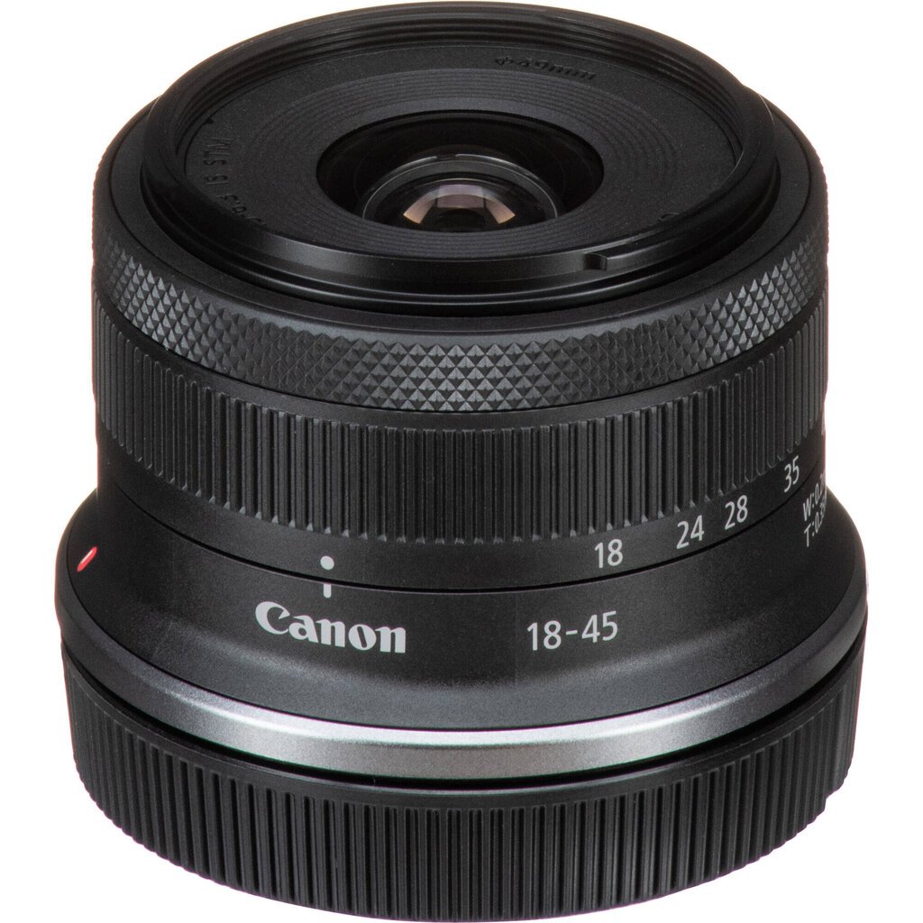 Canon EOS R50 + RF-S 18-45mm f/4.5-6.3 IS STM + Mount Adapter EF-EOS R cena un informācija | Digitālās fotokameras | 220.lv