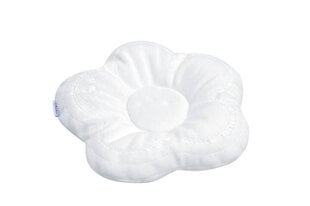 Подушка 30x25 см, белый цветок цена и информация | Детские подушки, конверты, спальники | 220.lv