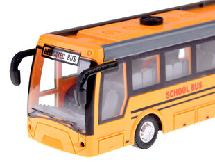 Tālvadības autobuss ar gaismas efektiem, dzeltens cena un informācija | Rotaļlietas zēniem | 220.lv