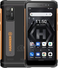 myPhone Hammer Iron 4 4/32GB Orange + Hammer Watch Plus цена и информация | Мобильные телефоны | 220.lv