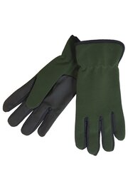 Детские перчатки от Hofler 181601 05, оливковые, 181601*05-007 цена и информация | Шапки, перчатки, шарфы для девочек | 220.lv