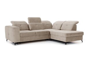Labās puses stūra dīvāns Bogart Belavio, smilškrāsas cena un informācija | Stūra dīvāni | 220.lv