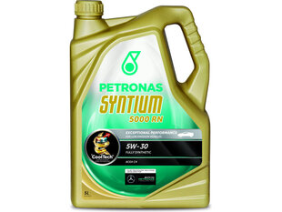 Масло для двигателя Petronas Syntium 5000 5W-30 RN, 5л цена и информация | Моторное масло | 220.lv