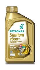 Масло для двигателя Petronas Syntium 7000 LL 0W-30, 1л цена и информация | Моторное масло | 220.lv