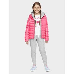Virsjaka meitenēm 4F HJL21-JKUDP001-53S, rozā цена и информация | Куртки, пальто для девочек | 220.lv