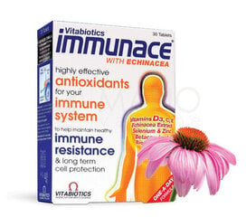 Immunace with Echinacea tab. N30 cena un informācija | Vitamīni, preparāti, uztura bagātinātāji imunitātei | 220.lv