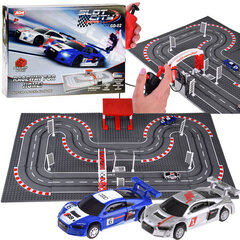Дистанционно управляемая гоночная трасса с двумя автомобилями Audi цена и информация | Игрушки для мальчиков | 220.lv